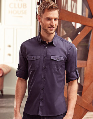 Men's Roll Sleeve Shirt LS - Reklamnepredmety