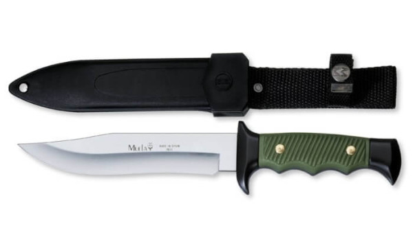 hunting knife, plastic sheath