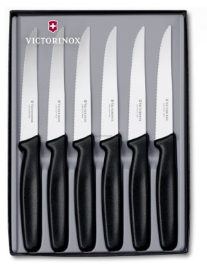 steak knife gift set, black - Reklamnepredmety
