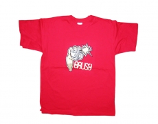 Potlač sieťotlač logo Brusa na tričko