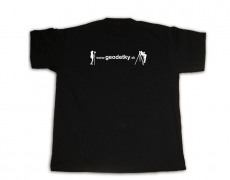 Potlač sieťotlač logo Geodetky na tričko