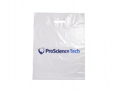 Potlač sieťotlač logo ProScience Tech na PVC taška