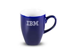 Potlač tampoprint logo na hrnček IBM