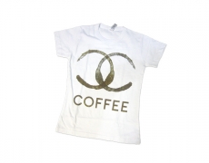 Potlač digitálna tlač logo Coffee na tričko