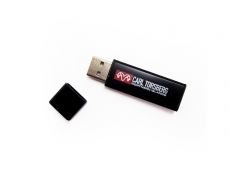 Potlač tampoprint logo na USB kľúč Carl Torsberg